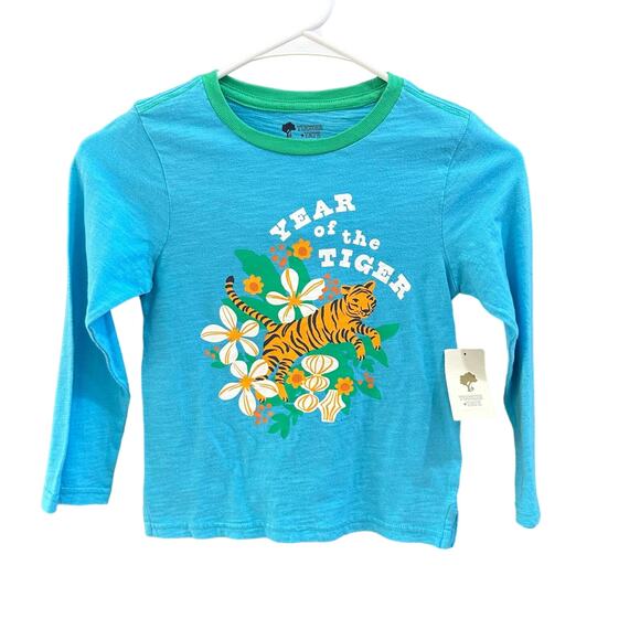 NEW Tucker + Tate Year of the Tiger Shirt, Sz 5 (5A) - Picture 1 of 7
